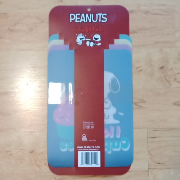 Peanuts Snoopy Charlie Brown Flexible Cutting Chopping Boards 4 pack - Picture 9 of 11